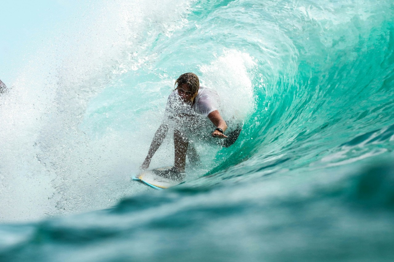 Surfer à Bali