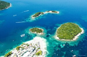 Ksamil Islands en Albanie