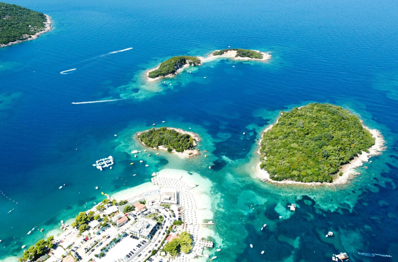 Ksamil Islands en Albanie
